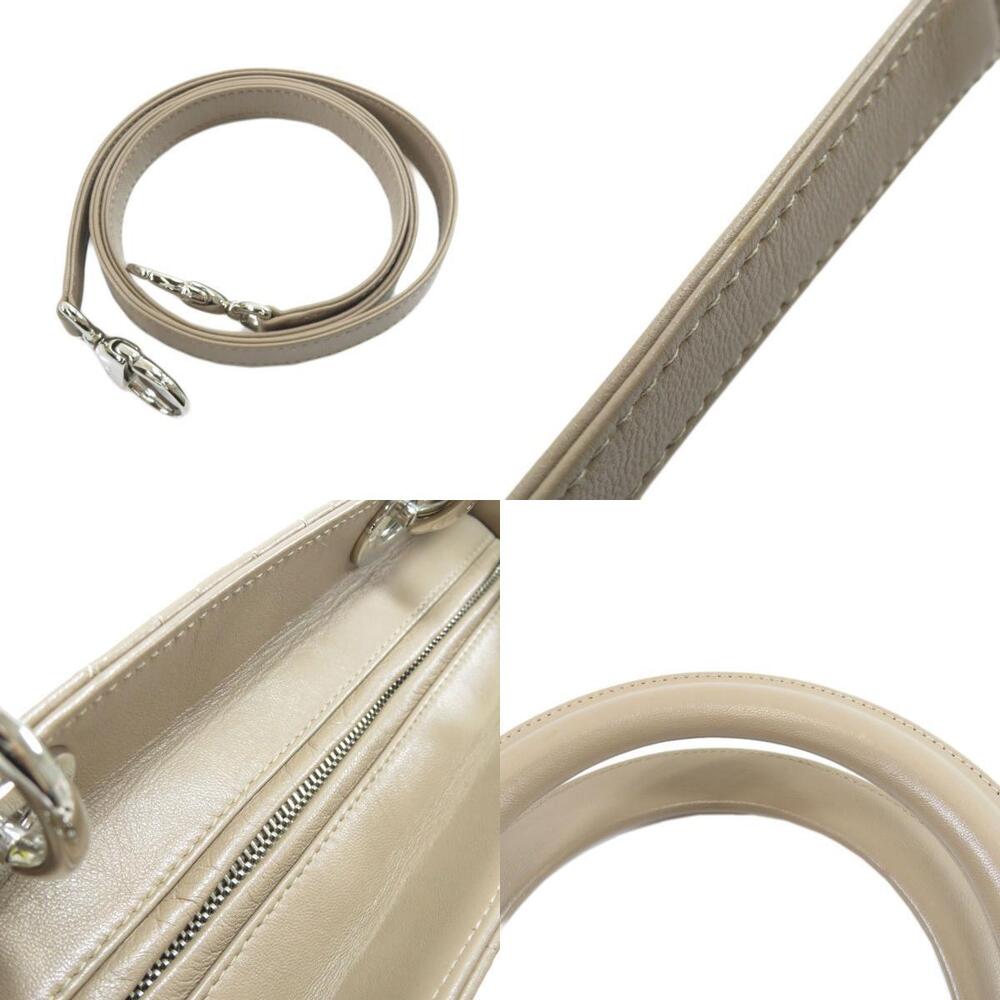 Christian Dior Lady Handbag Calfskin - Picture 8 of 11